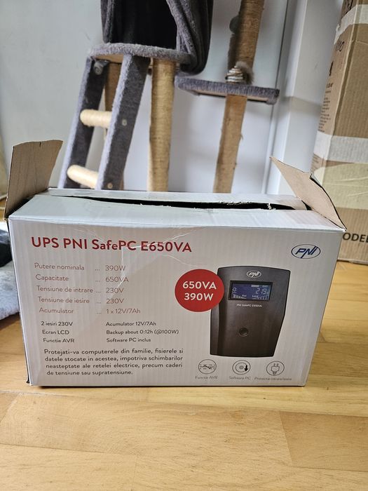 Vand UPS PNI SafePC E650VA nou