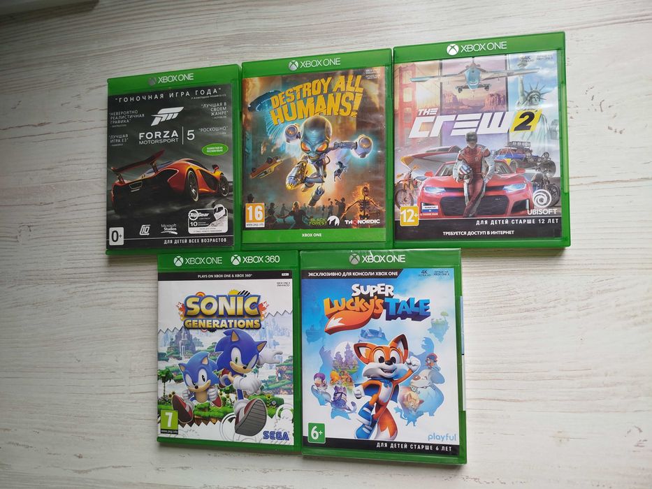 Xbox Series X игры Xbox ONE диски