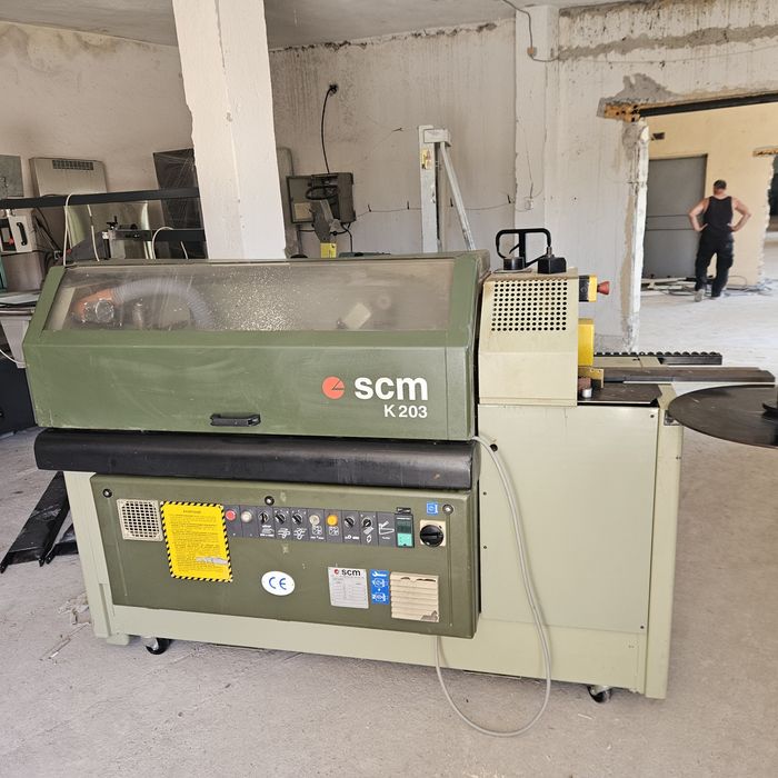 кантираща машина SCM  точно окрайчване и ерови фрези