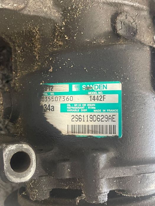 Compresor Ac Mazda 2 Dy 2003 - 2007 1.4 Cd F6Ja, F6Jb 2S6119D629Ae