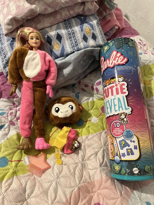 Барби Cutie Reveal маймунка