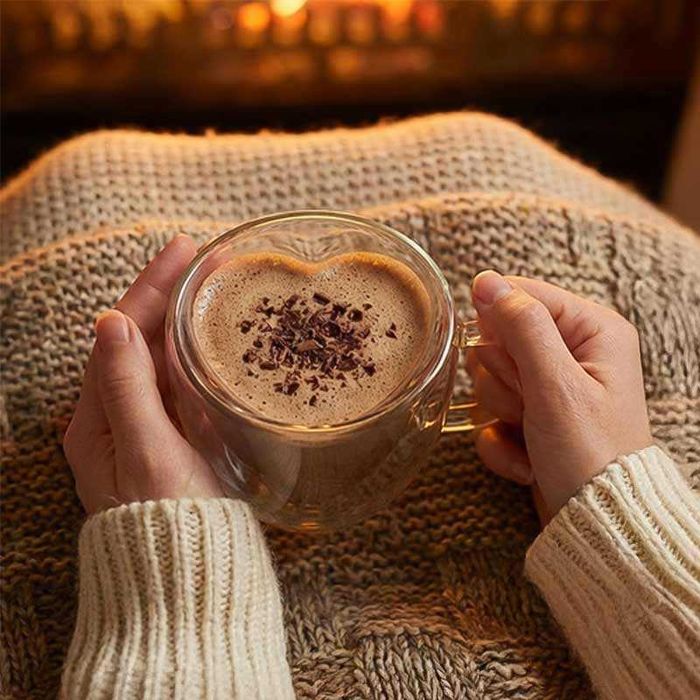 Термо чаша 240 мл, сърце – двойни стени