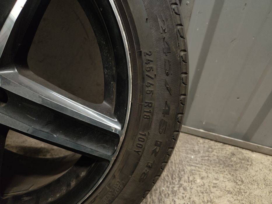 Pirelli Cinturato P7  245/45 R18 cu set jante Dezent
