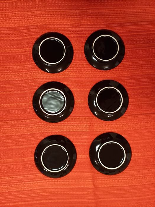 Чинийки черни DONCAFE 12 см диаметър