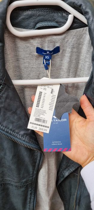 Geaca piele naturala Tom Tailor