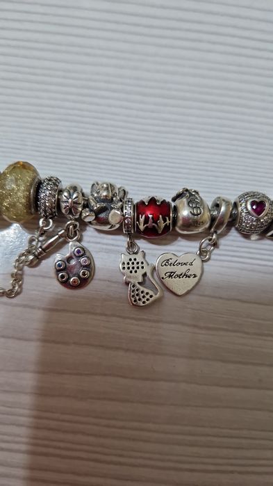 Пандора браслет с шармами продам