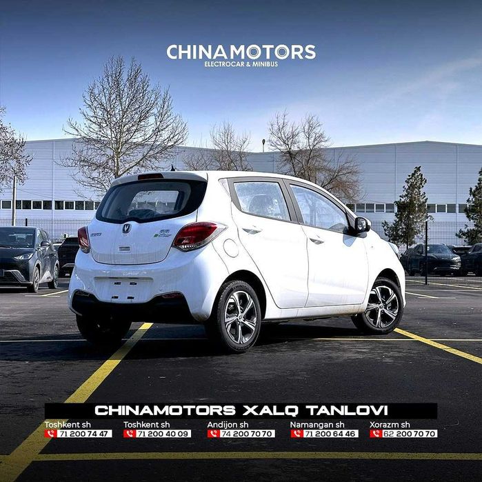 CHANGAN BEN BEN elekromobil , kafolat va bonuslar bilan