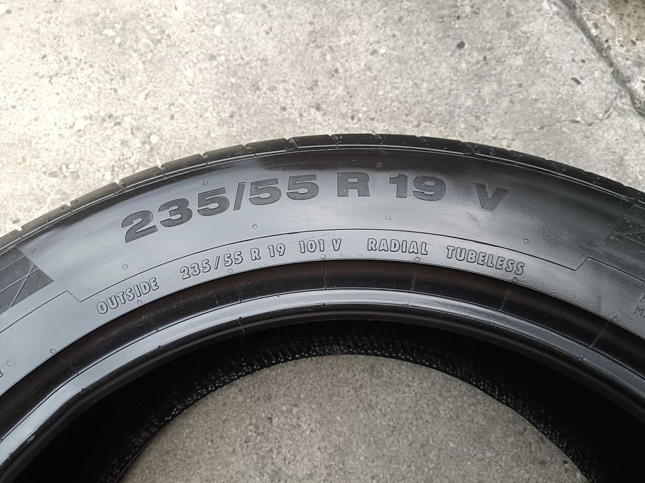 Doua anvelope vara 235 55 19 continental sportcontact 5 profil 6,8 mm dot 4423