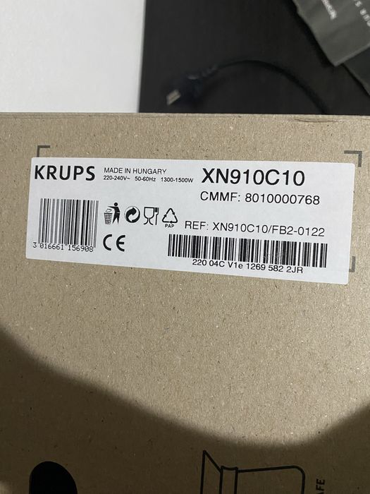 Esspressor Nesspresso by Krups Vertuo Next Deluxe XN910C10