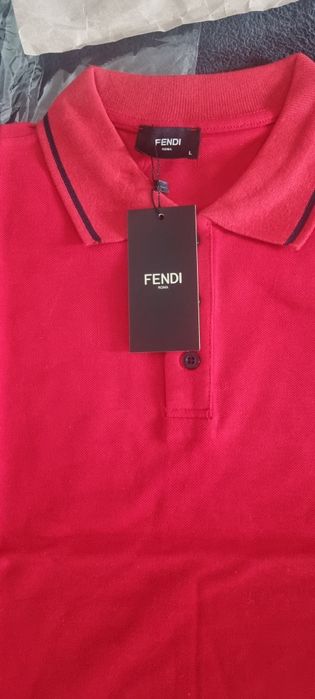 Tricou polo roșu Men