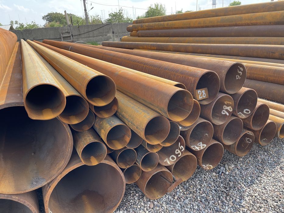 Труба стальная (темир) Д-250х10х12мм новая б/ш оптлм со склада