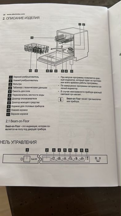 Посудомойке Electrolux