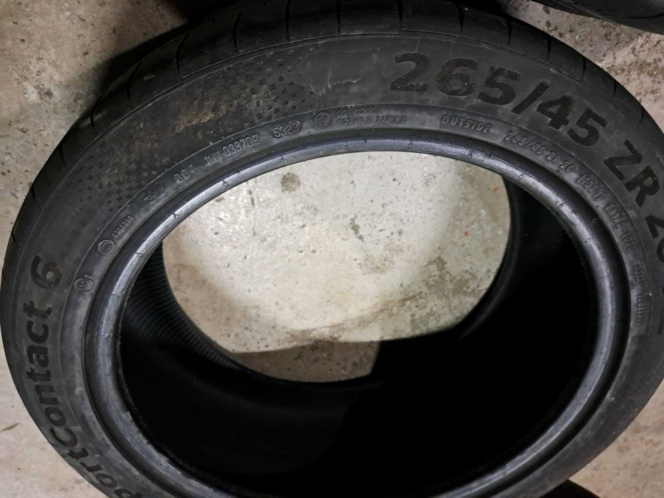 Set anvelope 295/40 R20 cu 265/45 R20 Continental