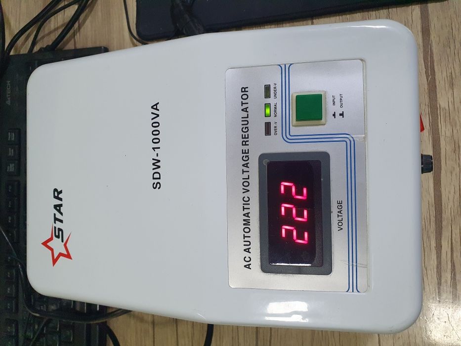 Стабилизатор 1000VA star original 4 5ой ишлатилган зур холатда