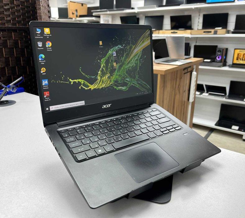 бюджетный ноутбук для офиса ACER Swift Pentium/ОЗУ 4/ssd 128 FullHD