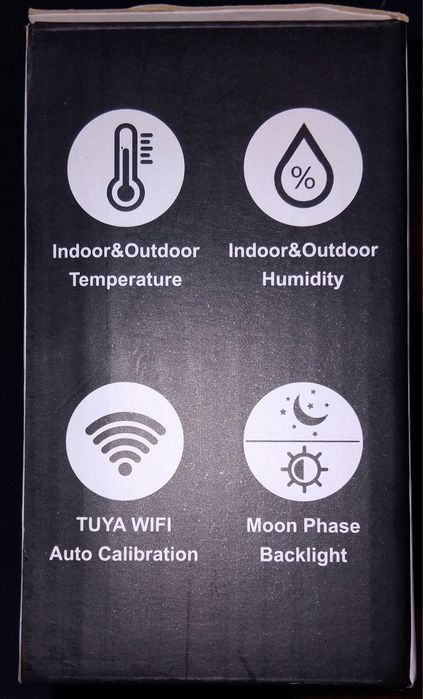 Wifi stație meteo Tuya noua  la cutie