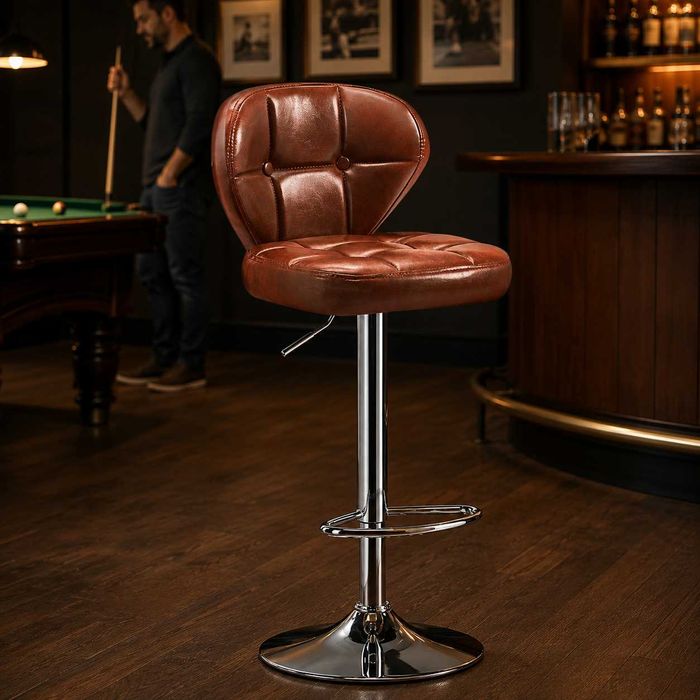 Барный стул мягкий регулируемый, Bar stul premium dizayn
