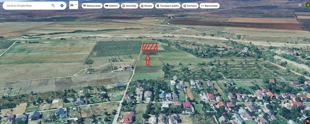 Teren Extravilan in Campineanca 2 loturi de 4000mp