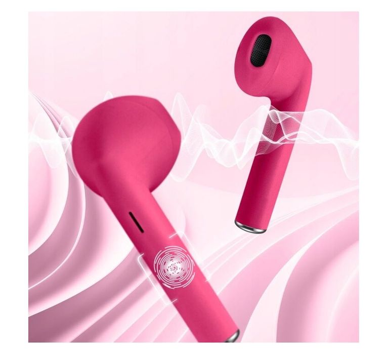 Casti Wireless Bluetooth In-Ear TWS STWS-16 Roz