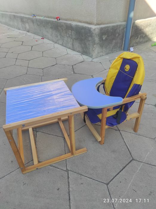 Столик для кормления 2в1