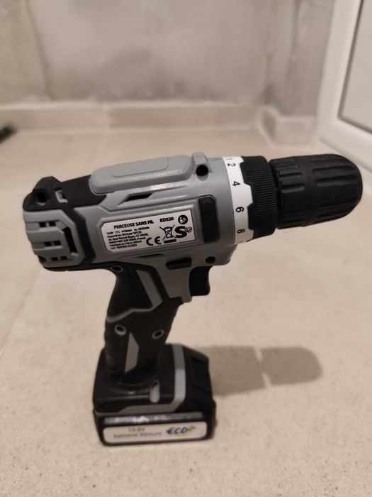 Акумулаторен винтоверт ECO+, 10,8V като нов
