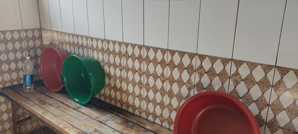 Баня  на углях с парилкой