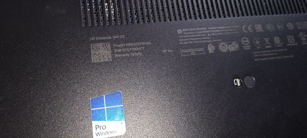 Laptop HP EliteBook 840 G3 | 14" Full HD | 16GB RAM | 500GB SSD | Stare Foarte Bună