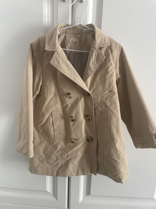 Palton fete 110 cm toamna Zara