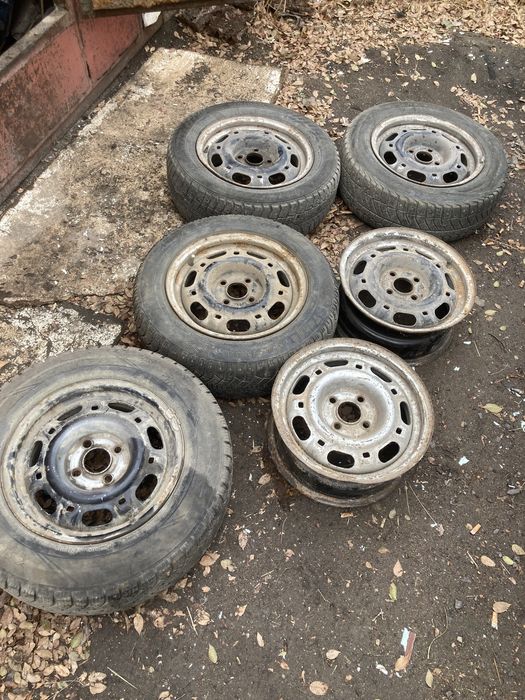 Железные диски(штампы)R14 4/100 фольцваген