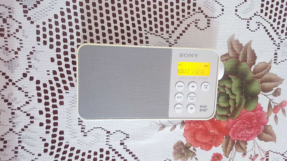 Radio receptor DAB-FM Sony XDR 40SDP (Germania)
