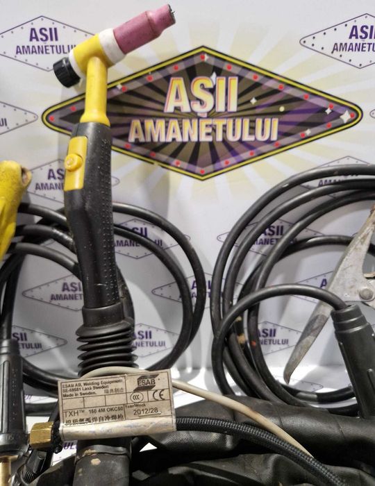 Aparat de sudură ESAB Caddy Tig 1500i cu panou de control TA33 destinat sudurii TIG (WIG) și MMA (cu electrod învelit)