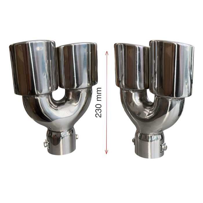 Накрайници за ауспух  - L+R 2бр Комплект