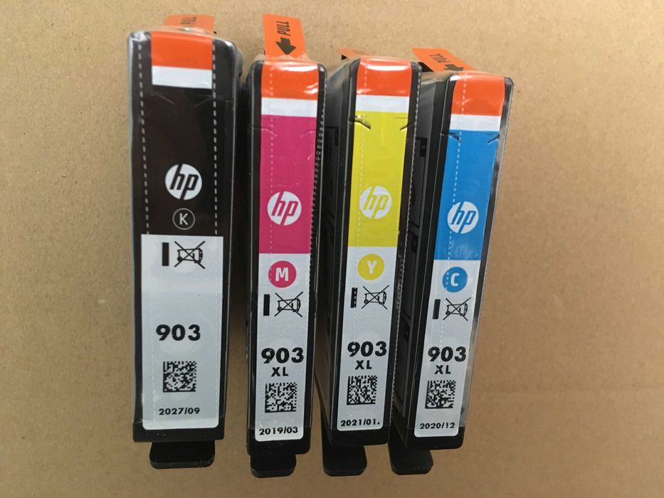 Set 4 Cartușe Originale HP 903 / 903XL (Negru, Cyan, Magenta, Yellow) - Sigilate în folie