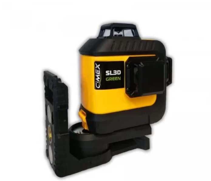 Лазерен нивелир 3х360°, зелен лъч  3D