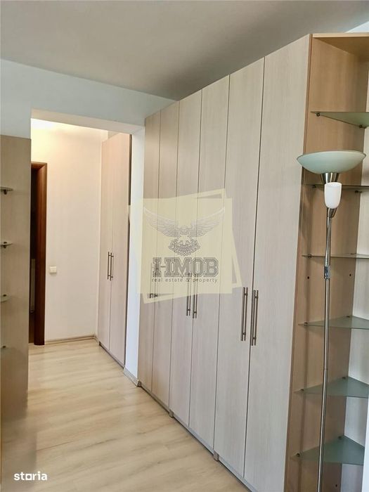 Apartament mobilat 59 mpu etaj intermediar terasa in blocul Y