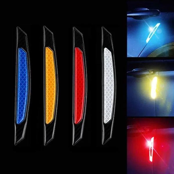 Светлоотразителни предупредителни стикери от въглеродни влакна, устойч