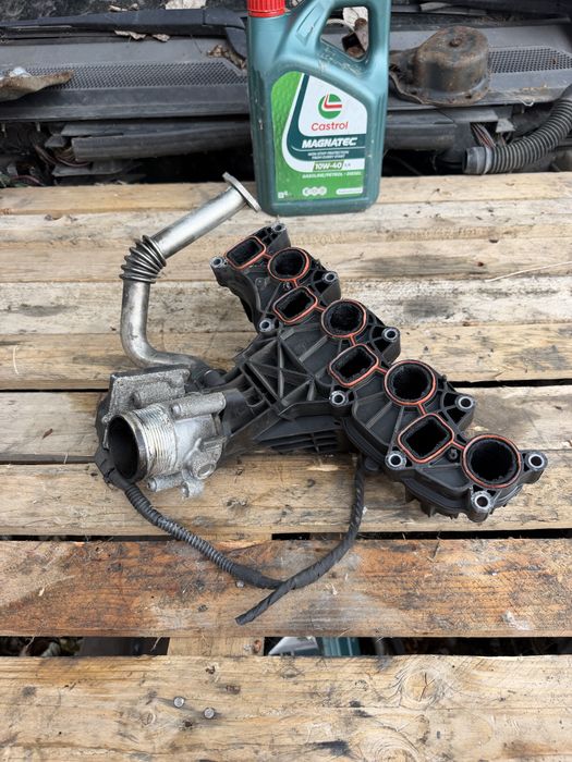 Комплект всмукателен колектор 03L129711A с дроселова клапа 03L128063R VDO за VW Golf Passat Audi Skoda 2.0 TDI
