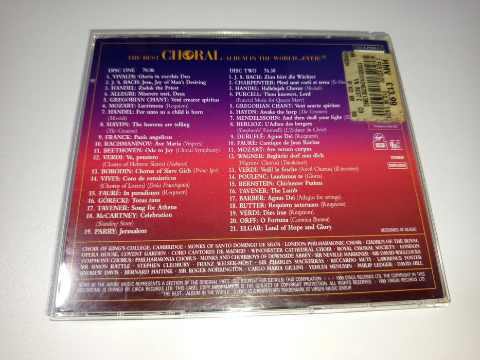 Компакт дискове класическа музика 9броя