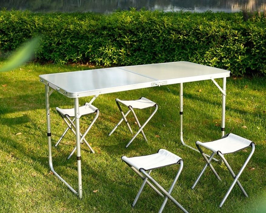 Компект Сгъваема Маса и Столове