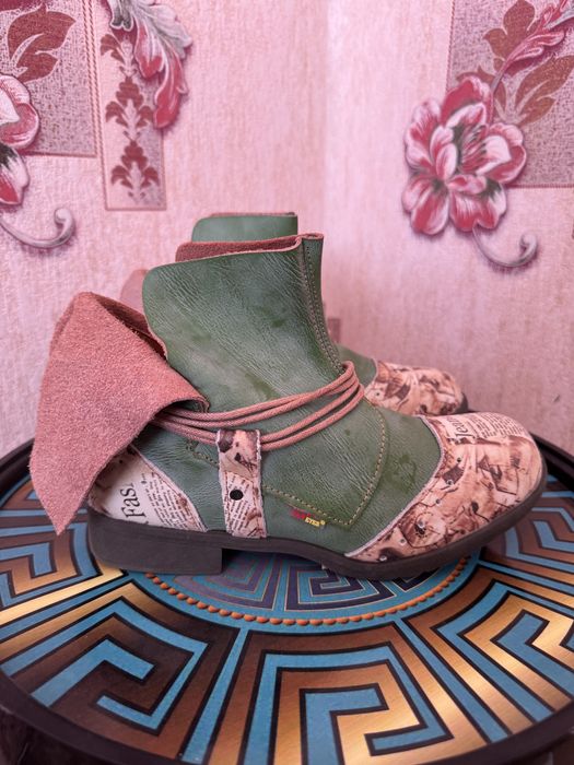 Продам новые кожаные ботинки