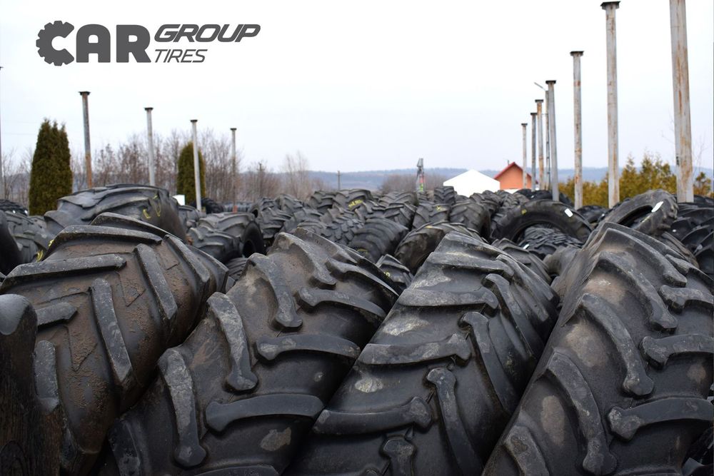 Cauciucuri Anvelope 335/80R20 335/80 R20 33580R20 12.5-20 Continental Buldoexcavator Manipulator JCB Diagonal 10 Pliuri SH Second Hand Garantie 1 An