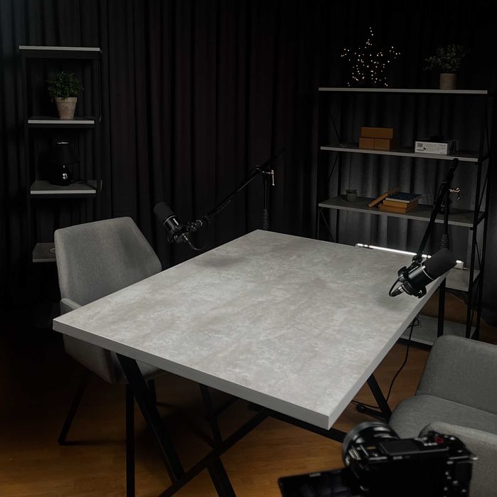 Студия для подкастов | Производство видеоконтента