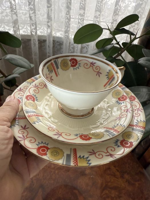 Чайные трио Германия  винтаж