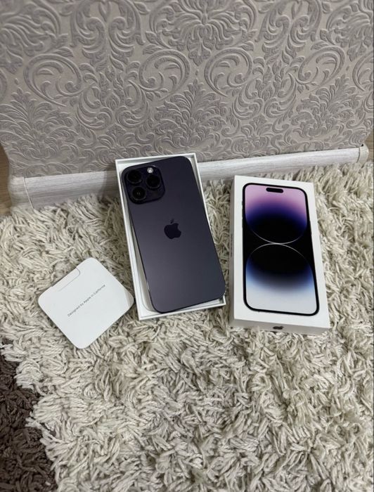 Iphone 14 pro max черный матовый айфон