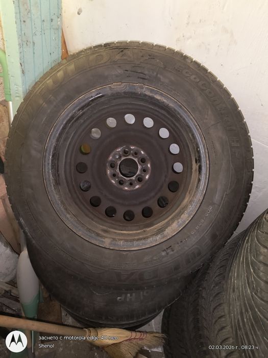 Джанти с гуми 5×98 195/65/15 .