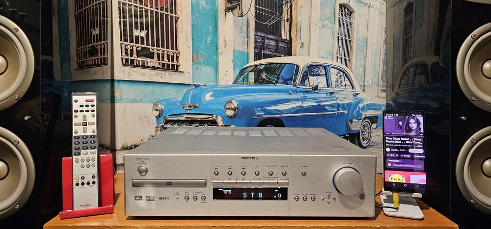 Amplificator statie amplituner receiver cd dvd Rotel RSDX 02 E