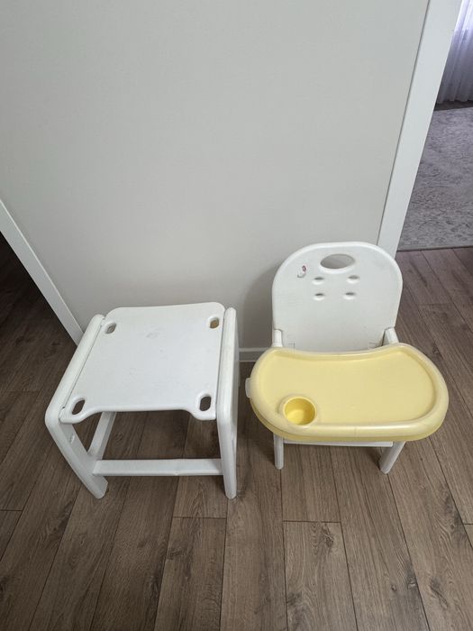 Детский стол для кормления со стулом