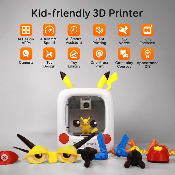 3D Printer for Kids (AI-Powered) - 3D-принтер (на основе ИИ)