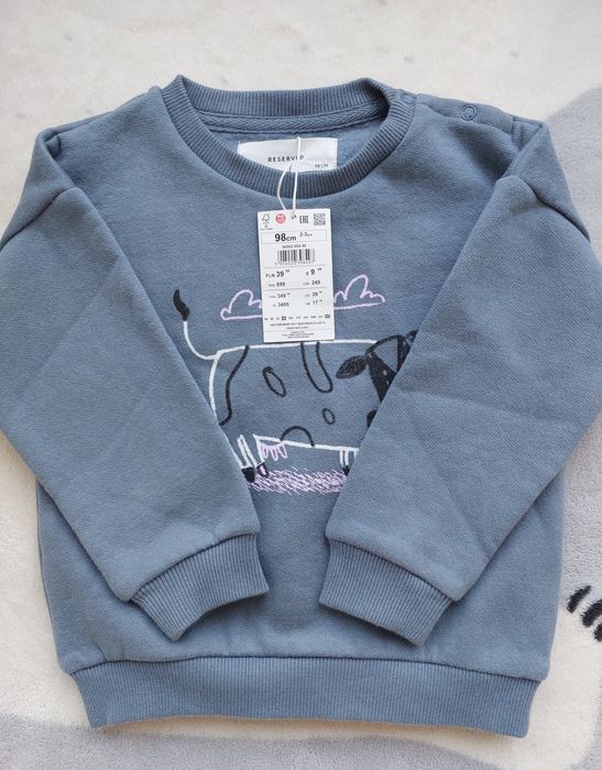 Bluza sport sweatshirt Reserved marime 98 2-3 ani