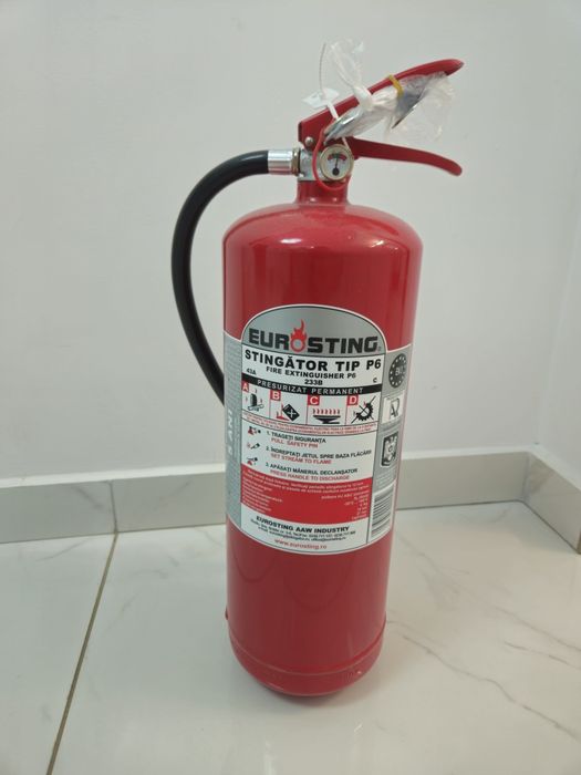 Extinctor 6kg NOU stingător incendiu profesional